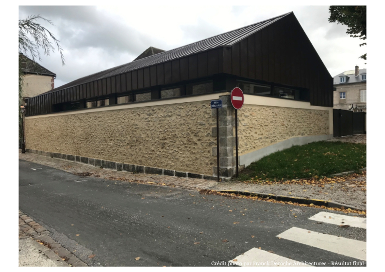Vue extérieure de la cantine