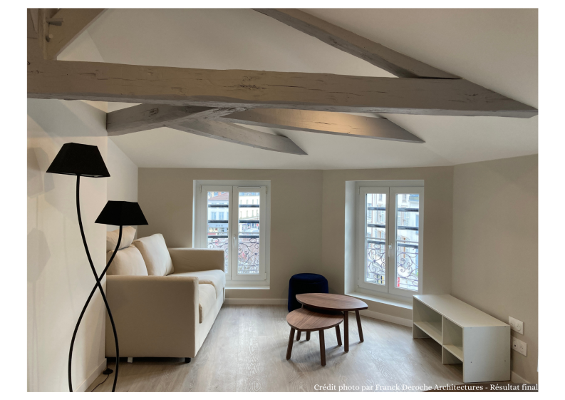 Vue intérieure du salon