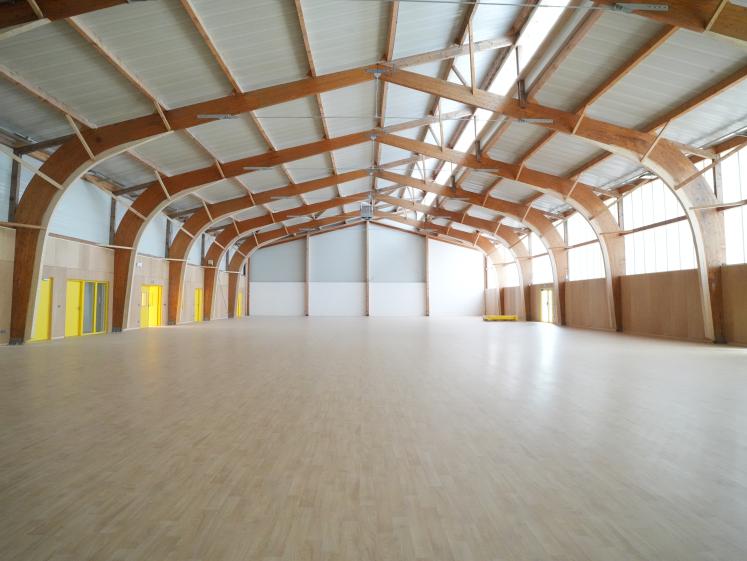 rénovation thermique d'un gymnase - Roche La Molière