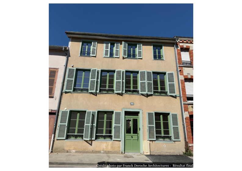 Vue de la façade avant