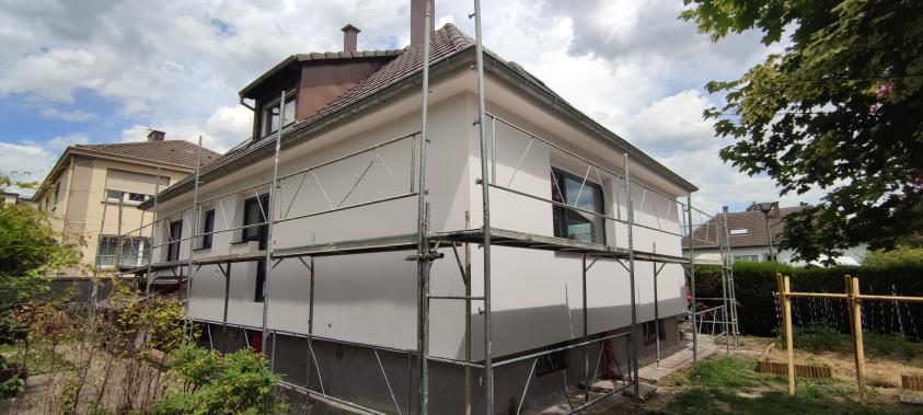 travaux d'isolation
