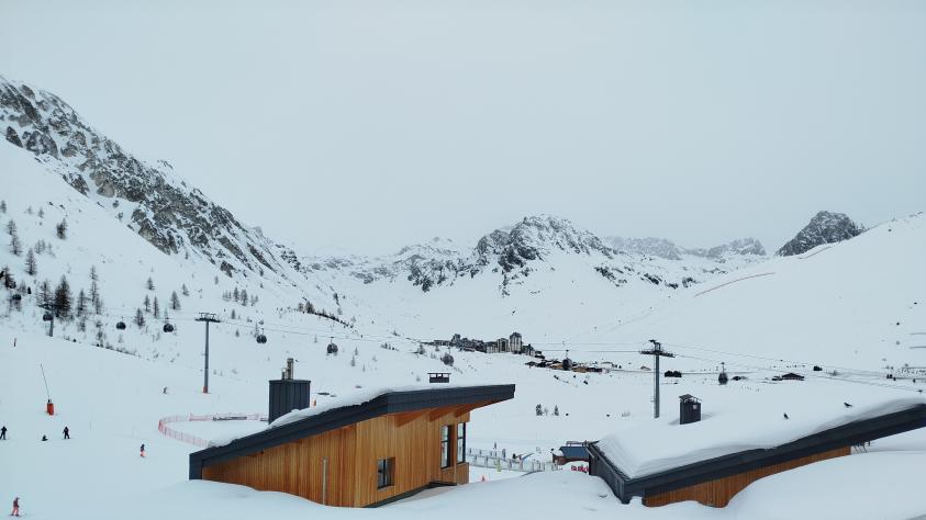 TIGNES_Vue sur la station TIGNES_Vue sur la station