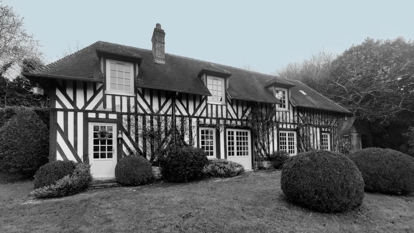 Longère normande en colombages