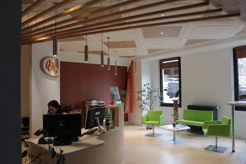 Vue hall d'accueil - ensemble