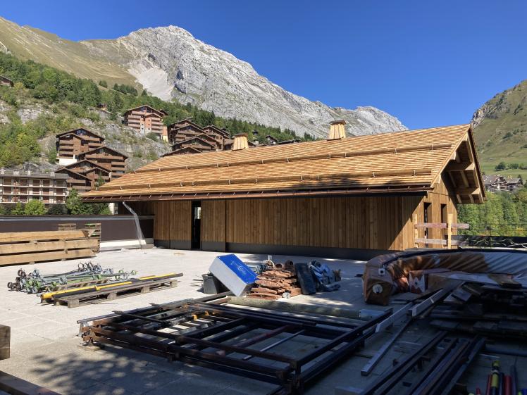 extension d'un garage communal - Le Grand Bornand