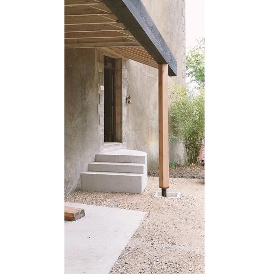 Extension en bois