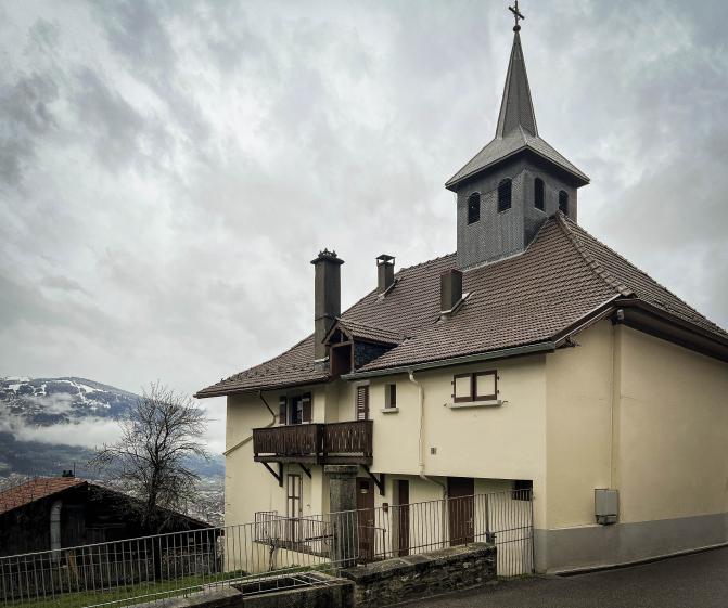 vue du presbytère