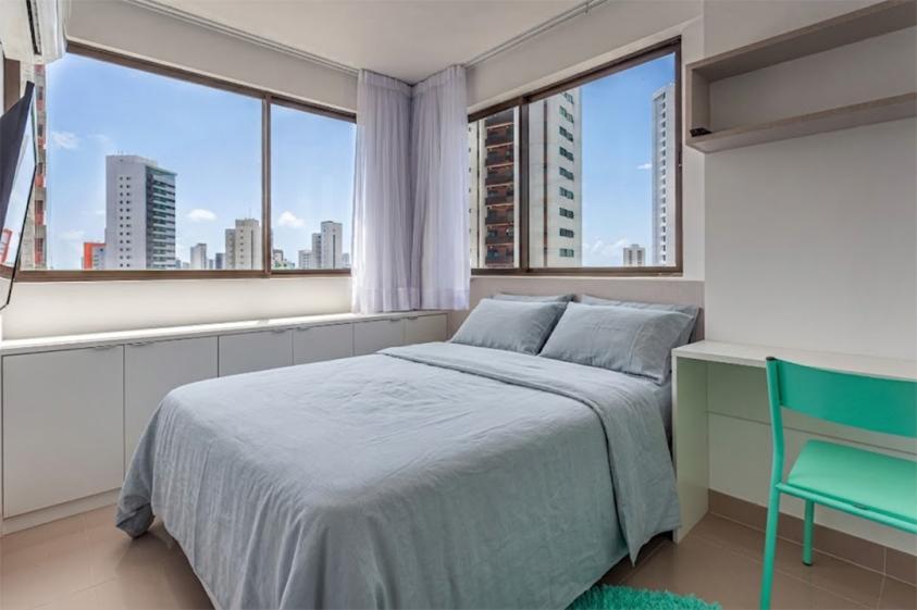 Chambre aménagée / meubles sur mesure
