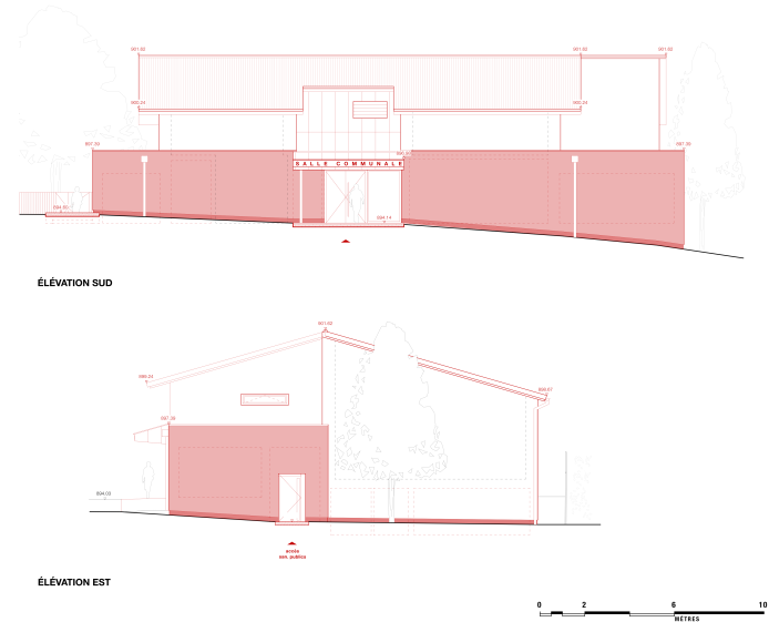 État projeté APD - façades