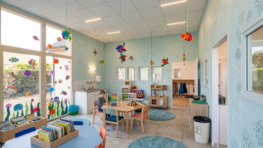 salle d'accueil des enfants