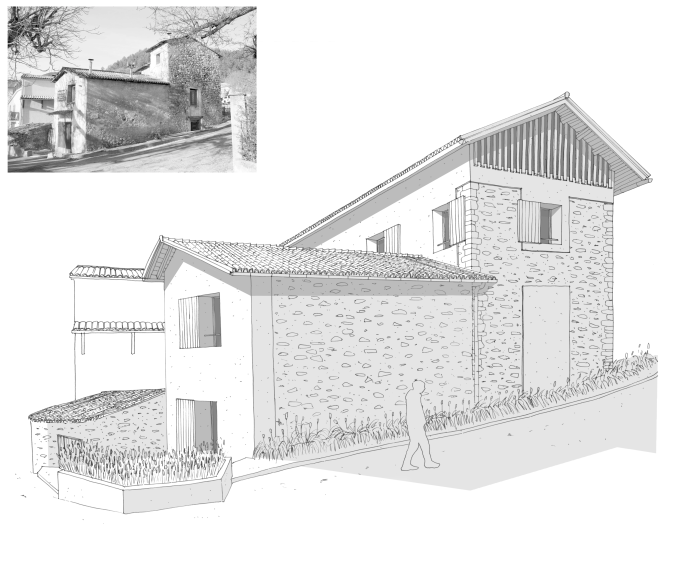 État projeté APS - Vue de l'Est