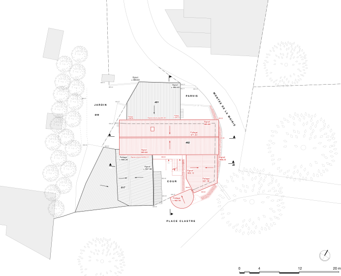 État projeté APS - Plan de masse