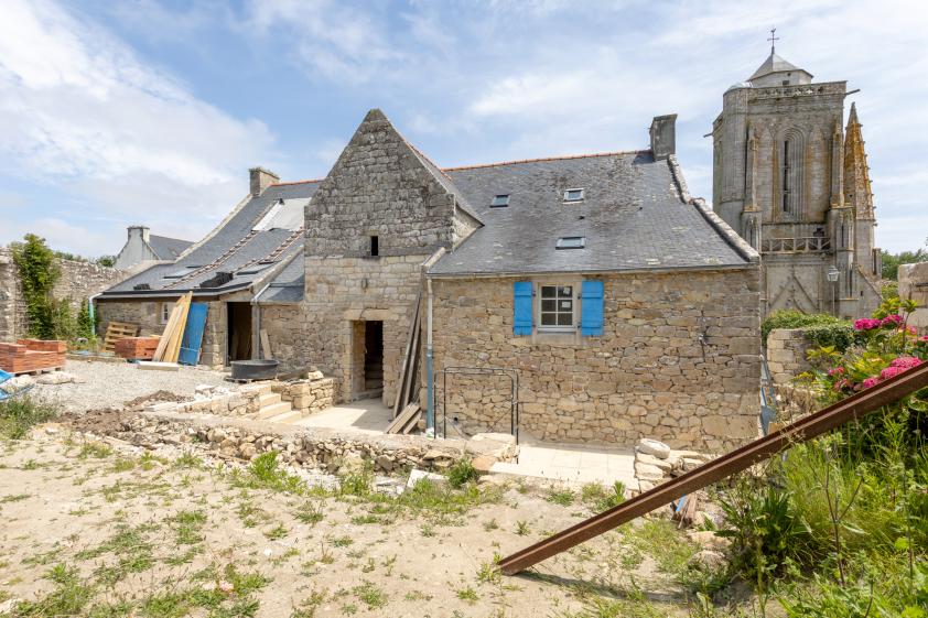 Façade sur jardin