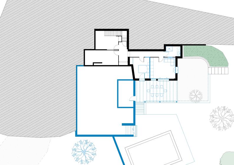 Plan R+1 Plan d'esquisse de l'étage