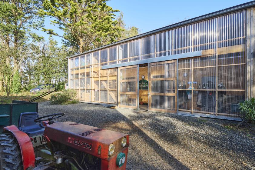 Photo de façade de l'atelier