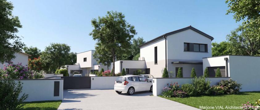 Ensemble de 2 maisons contemporaines