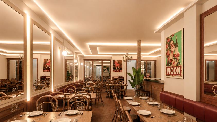 RENOVATION D'UN RESTAURANT PARISIEN
