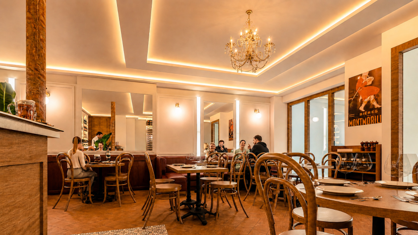 RENOVATION D'UN RESTAURANT PARISIEN