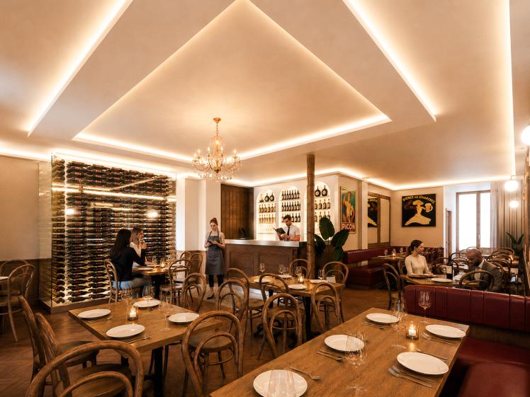 RENOVATION D'UN RESTAURANT PARISIEN