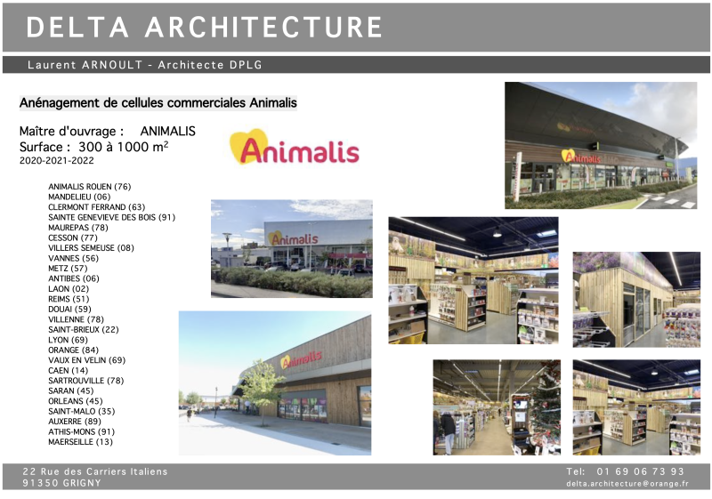 Aménagement de magasins Animalis