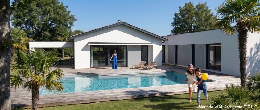 maison des années 90 transformée en maison contemporaine