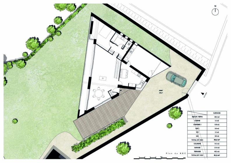 Plan de Rez-de-Chaussée