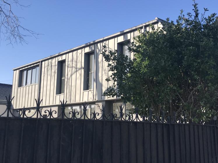 Facade zinc