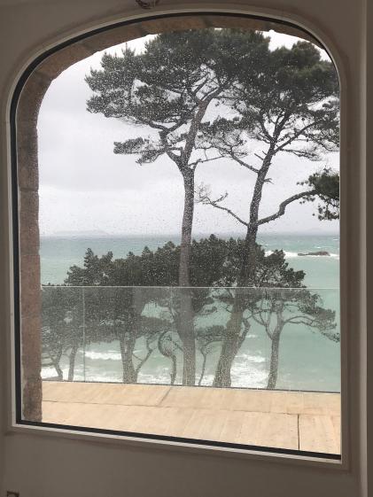 Vue mer depuis intérieur