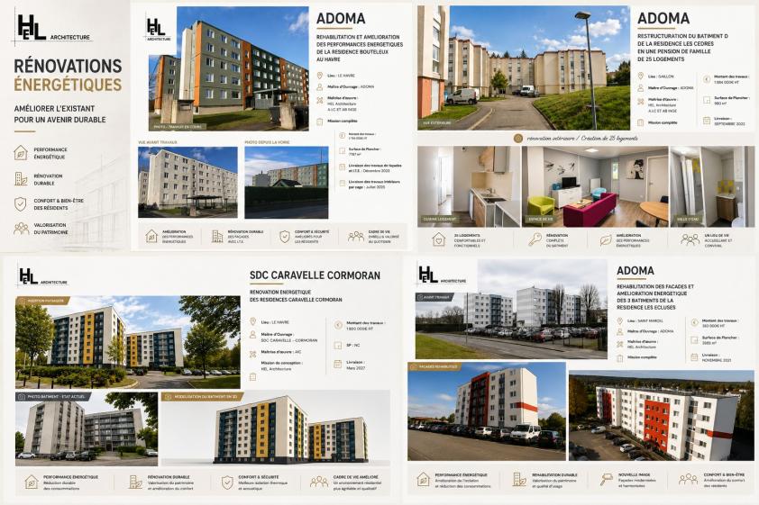 PROJETS DE RENOVATION ENERGETIQUE