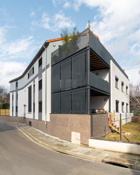 Résidence Courrier Sud - façade