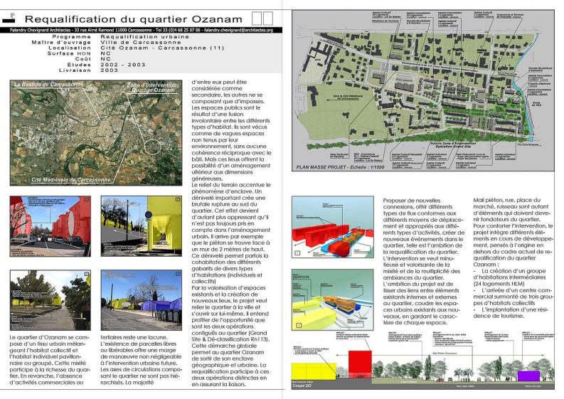 Requalification Quartier d'Ozanam - vue 5