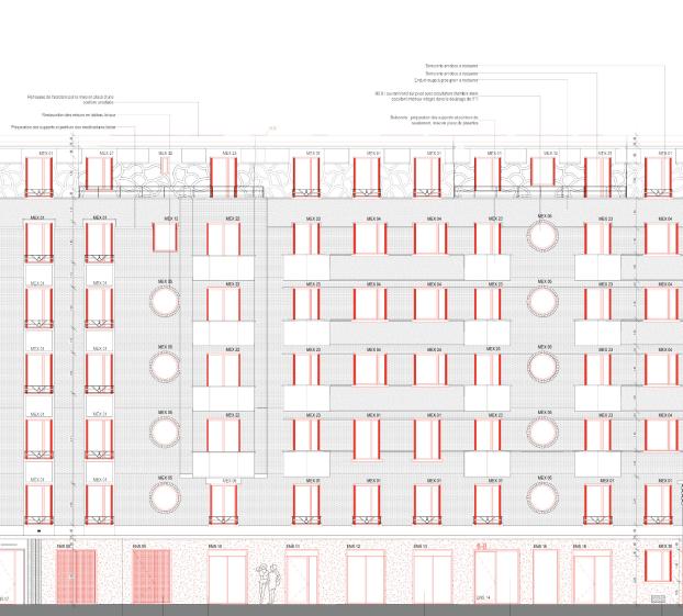 façade logement social HBM restructuration réhabilitation