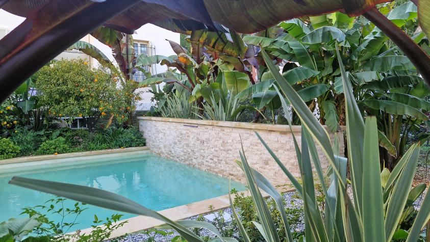 Vue piscine