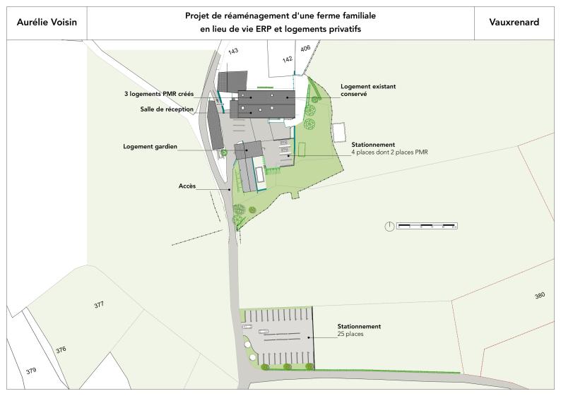 Plan de masse projet