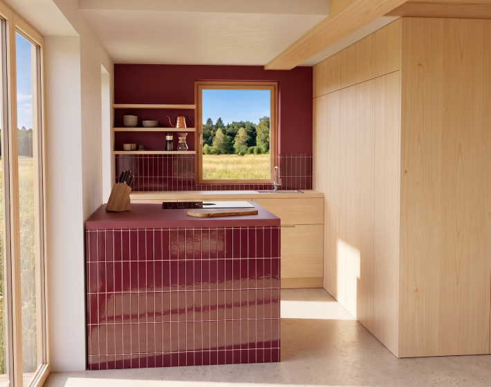 Vue de la cuisine