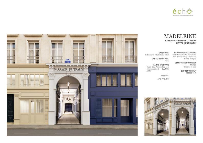 Extension hôtel  • Haute de gamme | Paris 8ᵉ