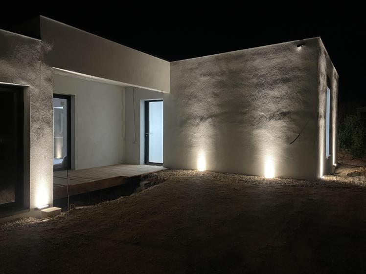 Entrée villa Villa de nuit