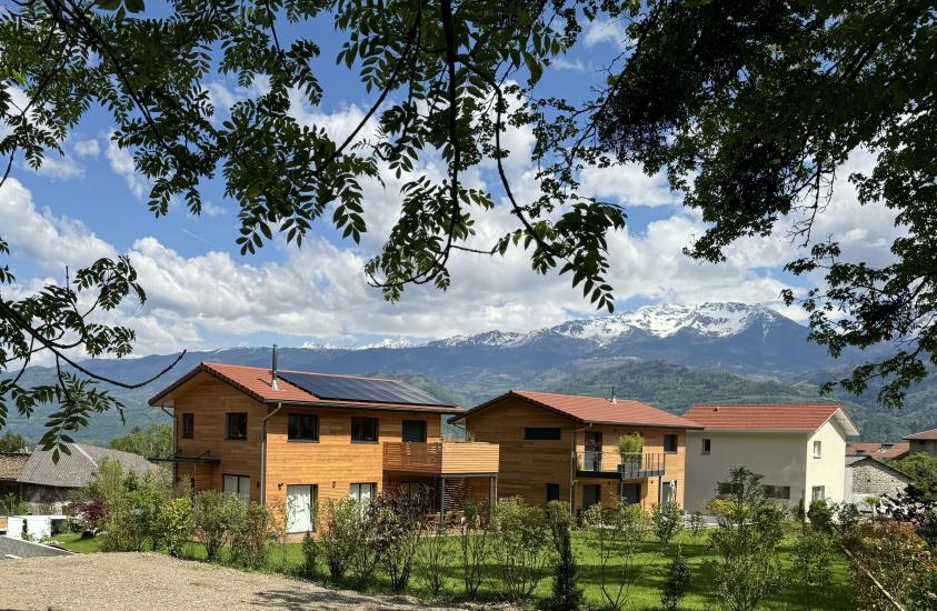 Photographie de la maison réalisée