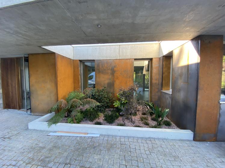 patio d'entrée