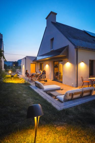 Pignon Sud de nuit