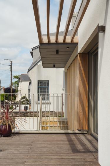 Brise soleil - Elévation Ouest 
