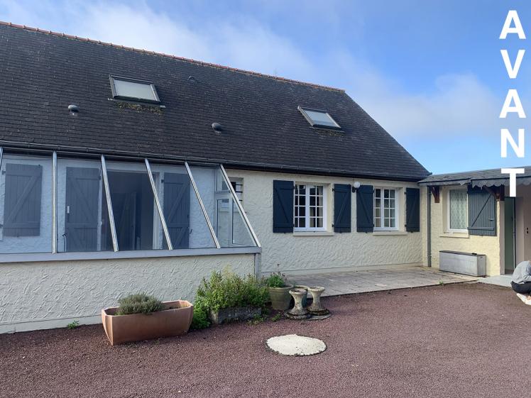 Vue de la maison avant rénovation 