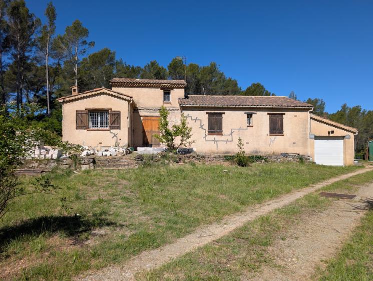 Façade avant existante avant projet