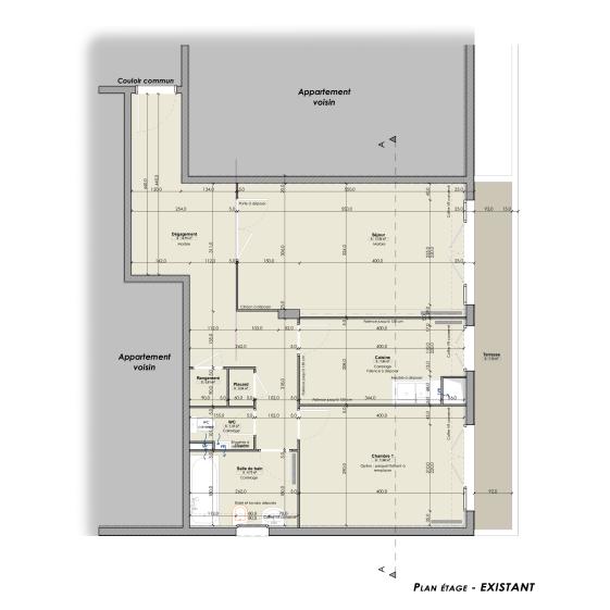 Plan Existant Plan Existant