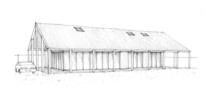 Croquis de l'extérieur