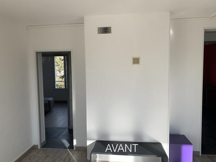 Salon avant rénovation