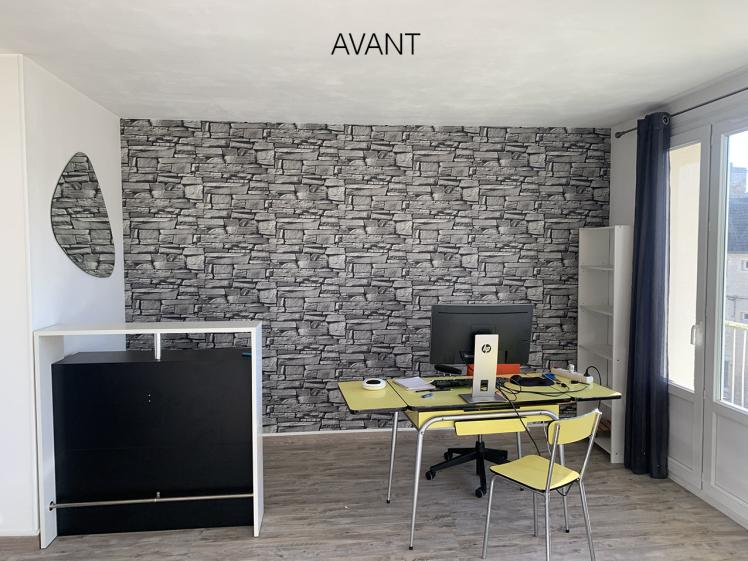 Séjour avant rénovation