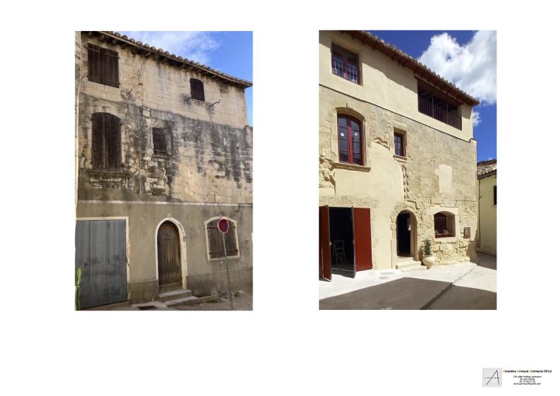 Façade avant /après