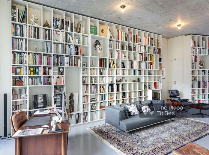Maison à Montreuil - bureau et bibliothèque