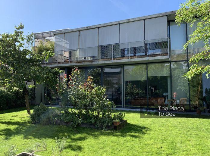 Maison à Montreuil - façade extension jardin